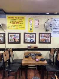 【韓国旅行】 人気の観光地"明洞"でイカ料理が食べれる評価の高い老舗店🦑