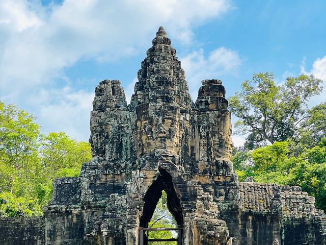 The ancient capital of the Khmer empire.