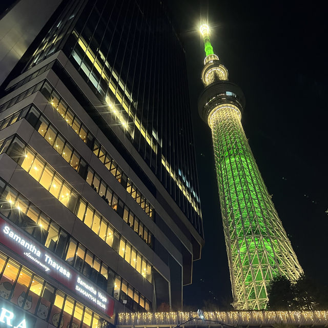 東京的新地標👉晴空塔
