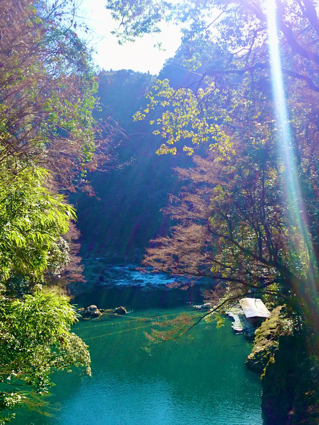 【日本宮崎】高千穂峽：火山噴發而形成的大自然奇蹟