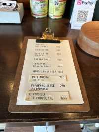 バナナシェイクでコーヒー味？？え、斬新！