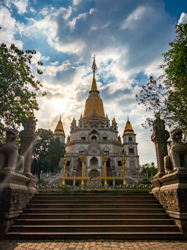 Buu Long Pagoda near Ho Chi Minh City.