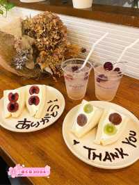 【福岡カフェ】おいしいフルーツサンドが楽しめるカフェ