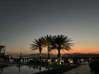 Relaxing Poolside Sunset in Subic