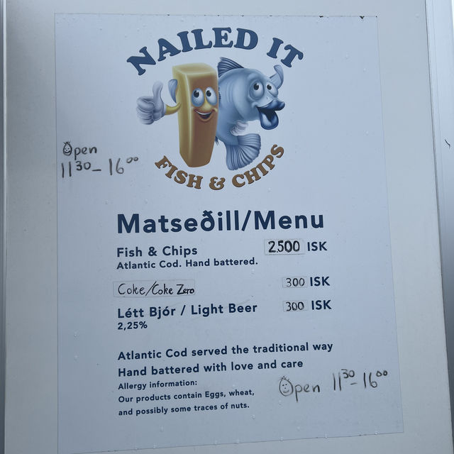 Best Fish and Chip Iceland