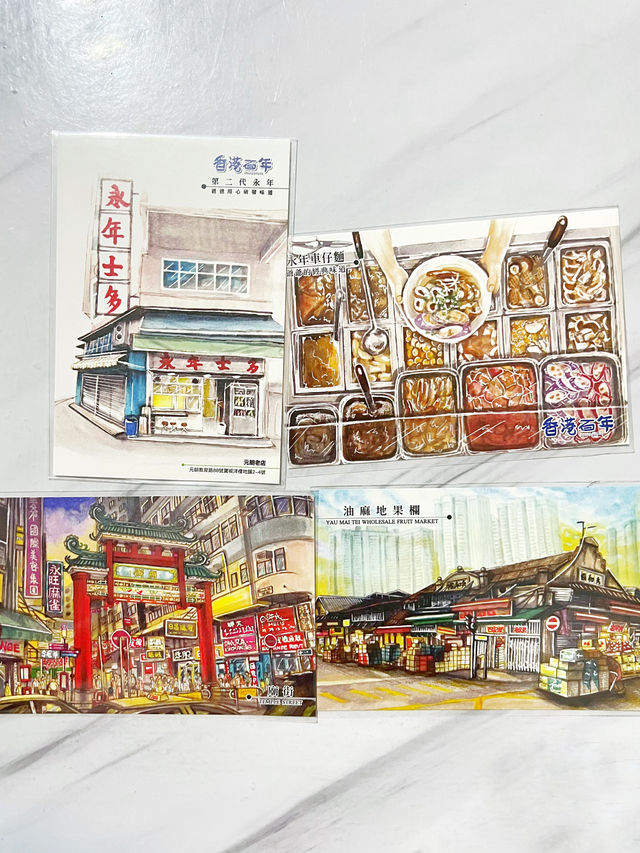 懷舊車仔檔+舊香港的場景@永年士多