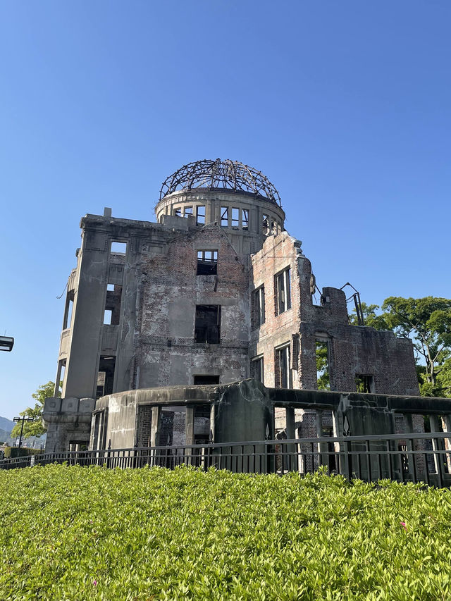 広島　世界遺産、原爆ドーム