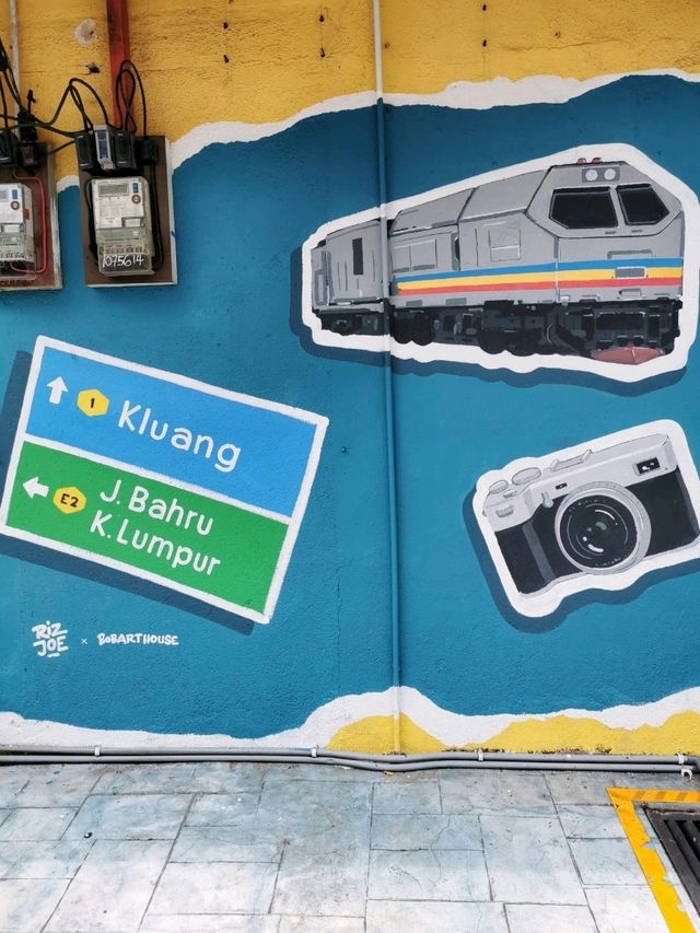 Kluang Street Art, colour up the town!