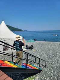 학동몽돌해변에서 여름휴가 보내기🌊