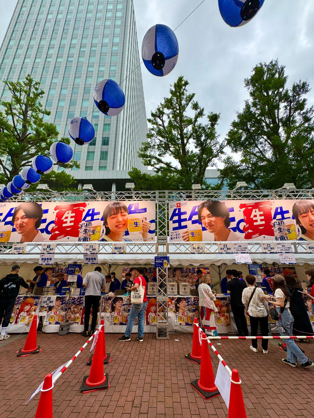 札幌　札幌観光　サントリー生ビール　夏のグルメ祭2024に行ってきたよ！