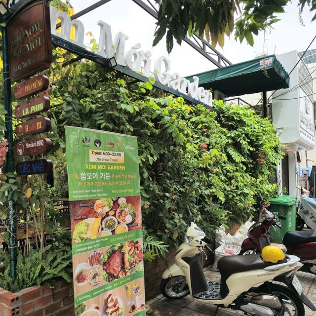 베트남 여행 나트랑 맛집 씀모이 가든 Xóm Mới Garden