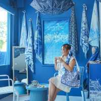 💙คาเฟ่OTOP สีน้ำเงินเปิดใหม่ By Barahom #ปัตตานี