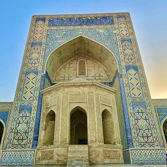 The madrasah built by the last direct descendant of Genghis Khan