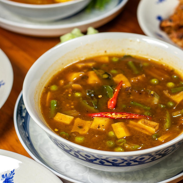 ร้านอาหารใต้ในเชียงใหม่ "สำรับกับข้าว" ย่านนิมมาน