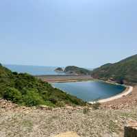 西貢破邊洲-六角形岩柱，規模宏大，世界級地質奇觀