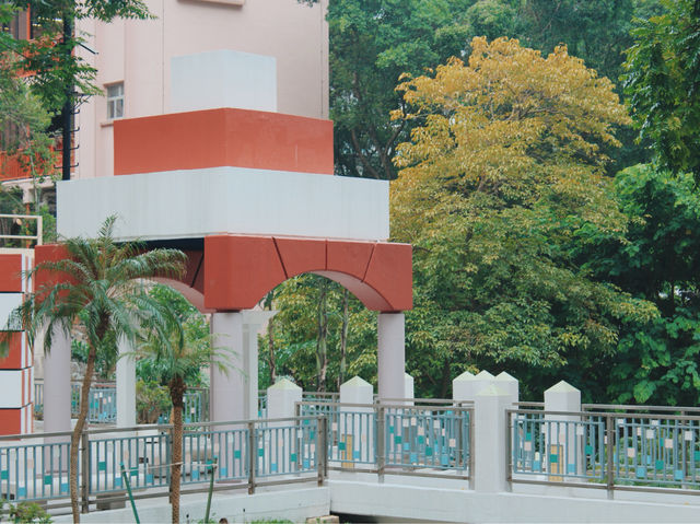 🇭🇰香港｜隱藏在半山的積木城堡公園