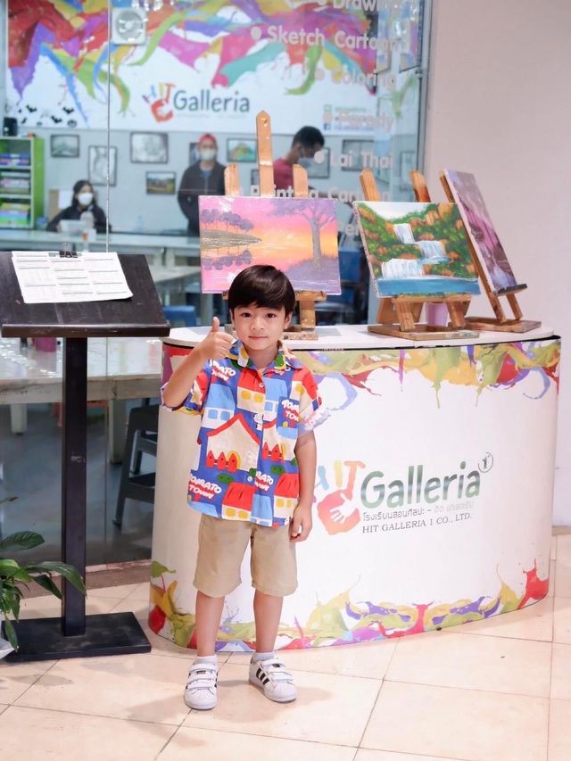 กิจกรรมศิลปะสุดสนุกที่  HIT Galleria 🎨🧑🏻‍🎨