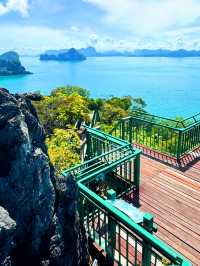 เที่ยวเกาะห้องน้ำทะเลสวยขึ้นจุดชมวิว360องศา