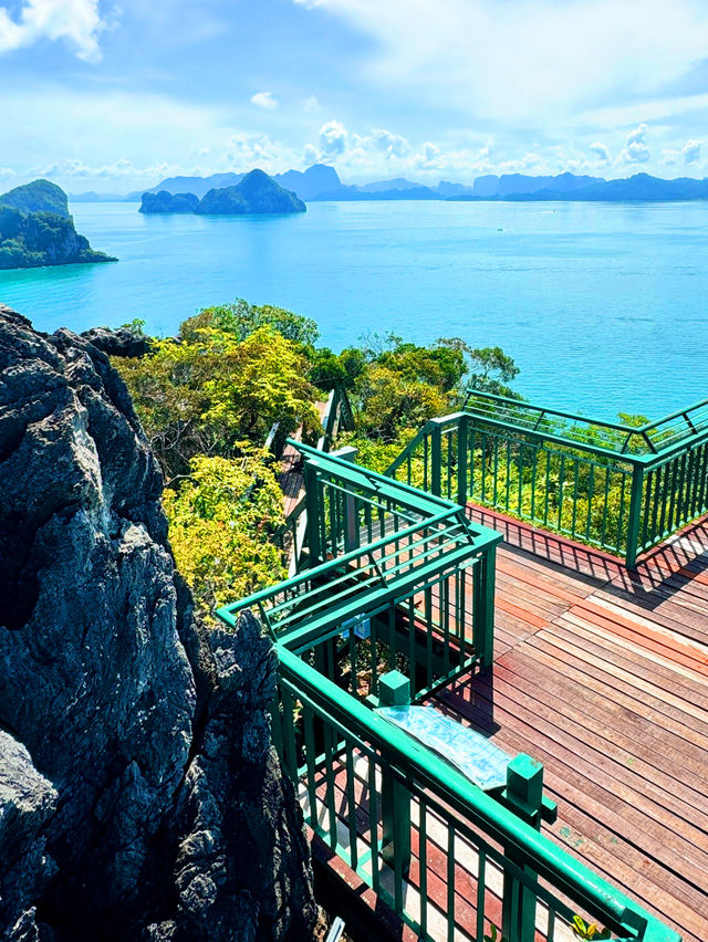 เที่ยวเกาะห้องน้ำทะเลสวยขึ้นจุดชมวิว360องศา