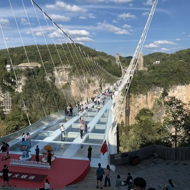Defy gravity on the Zhangjiajie Glass Bridge—the world’s longest and highest