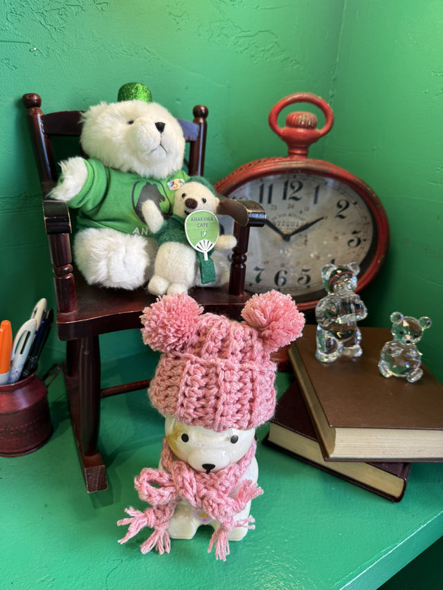 くまさんがドリンクを手渡してくれるカフェ🧸🥤✨