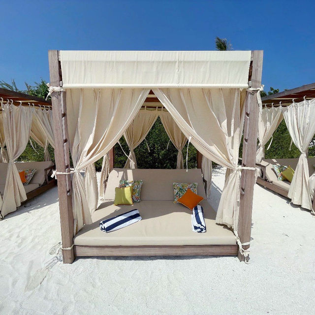 Head to the Maldives for an awesome beach experience
