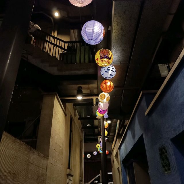 中秋燈展-灣仔藍屋一帶