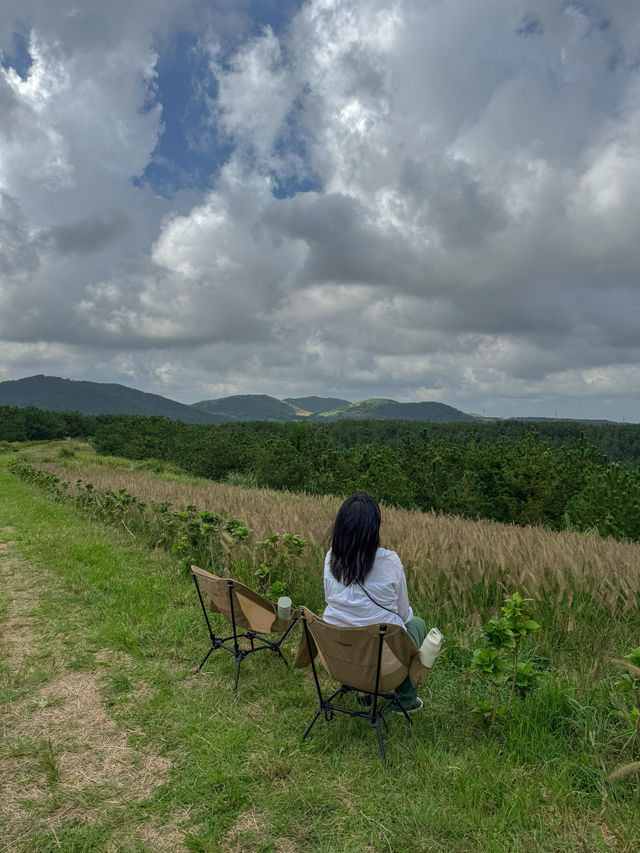 7분만 오르면 멋진 풍경을 볼 수 있는 ‘아부오름’