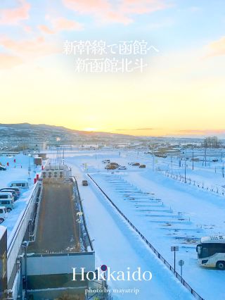 從東京搭乘新幹線前往新函館北斗【北海道 / 新函館北斗】