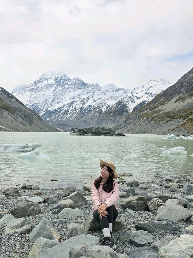 紐西蘭Hooker Valley track！散散步就能看到美景！