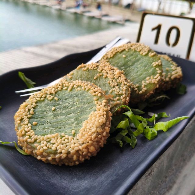 best cafe and enjoying fishing environment 