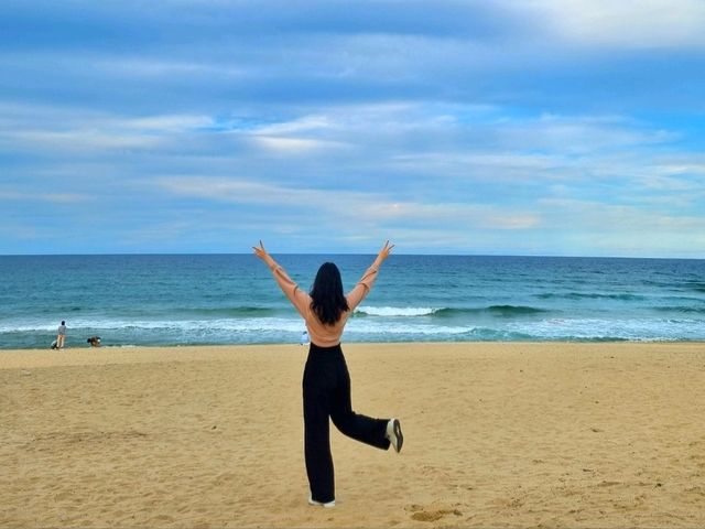아름다운 주문진 해변에서 힐링🏖
