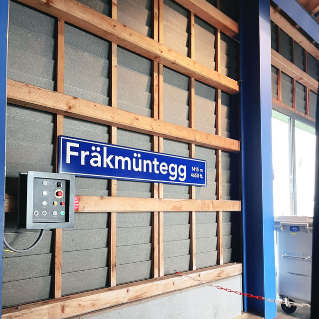 瑞士🇨🇭 Fräkmüntegg挑戰瑞士最長的滑梯！