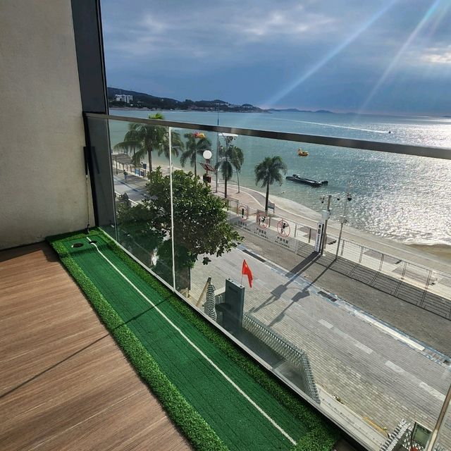 深圳南澳一線海景浪漫浴缸酒店