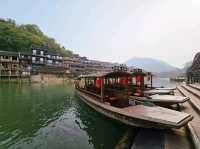 Morning Serenity in Fenghuang Ancient Town: Misty River Magic at Dawn