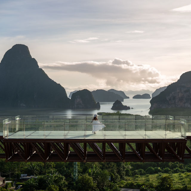 ที่พักวิวเสม็ดนางชี มี skywalk ยาวที่สุดในไทย🏞️ 