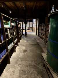 城下町にある酒蔵を見学。