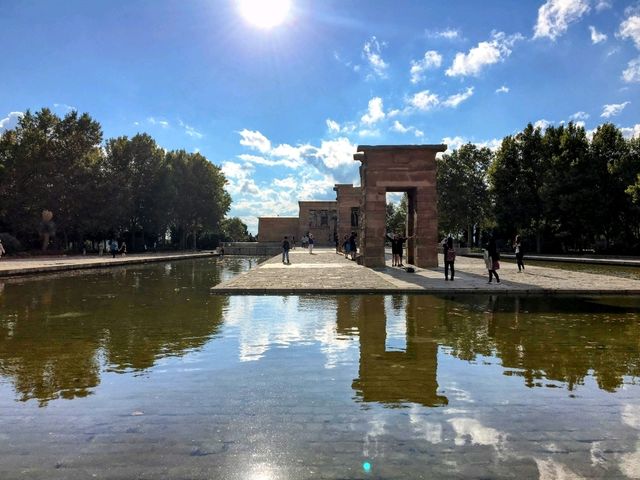 在西班牙參觀古埃及神廟？馬德里 Temple of Debod 德波神廟