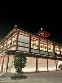 [愛媛]幻想的な夜の道後温泉街