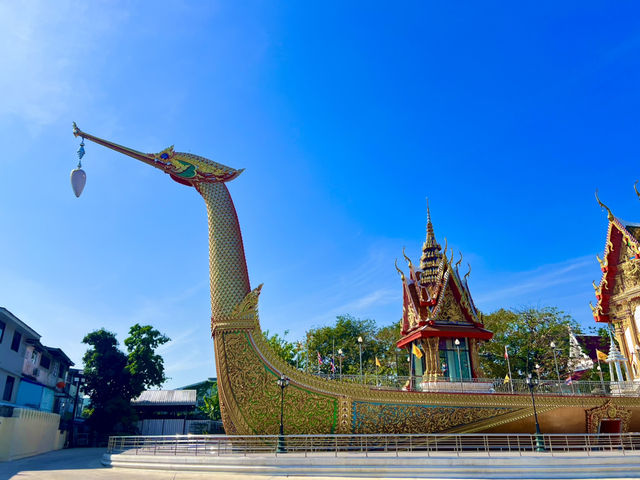 วัดชลอ โบสถ์เรือสุพรรณหงษ์ วัดสวยนนทบุรี
