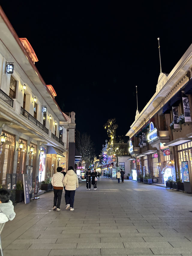 🇨🇳연태 조양가_야경이 아름다운 젊은 거리에 와보세요🌙