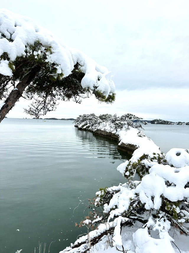 【宮城×冬の旅】陸から海に突き出た天然の桟橋