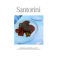 予約必須🇬🇷サントリーニの特別なレストラン🍽️🥀