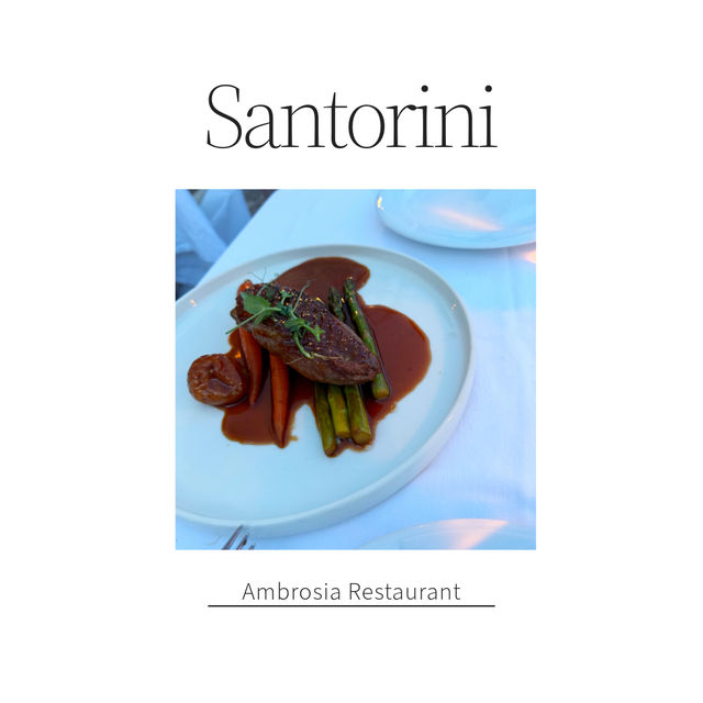 予約必須🇬🇷サントリーニの特別なレストラン🍽️🥀