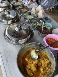Traditional breakfast in Gunung Reng 