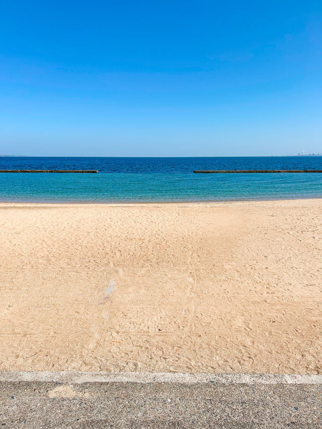 別府湾の美しさに感動！的ヶ浜公園