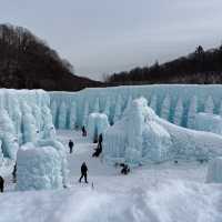 まるでアナ雪の世界？！『氷濤祭り』⛄️