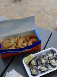 在Charis Seafood獨特的海鮮體驗與鵜鶘共舞 🐦🦐