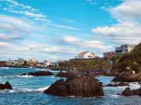 Jeju's Coastal Beauty 🖤💙