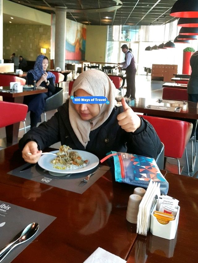 SATISFYING MORNING BREKKIE AT IBIS TEHRAN